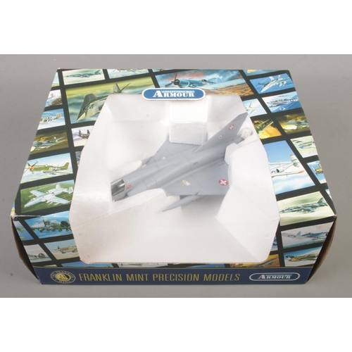 76 - A Franklin Mint Precision Models Armour Collection Mirage III S-Swiss AF-STANS. B11E369. 1/48 scale.