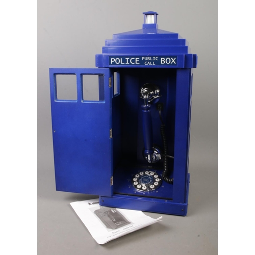 85 - A Steepletone telephone in the form of a Police Phone Box.