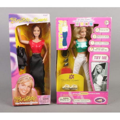 96 - Two Britney Spears themed dolls, produced by Yaboom Limited (1999) and Play Along (2000).