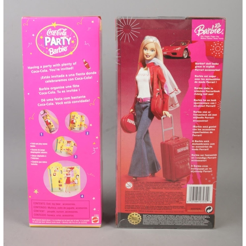 140 - A collection of boxed Barbie figures and accessories, produced by Mattel, Matchbox and Marvel. To in... 