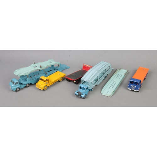 127 - A collection of diecast vehicles of mainly Dinky Super Toys and Corgi Major Toys. Examples include P... 