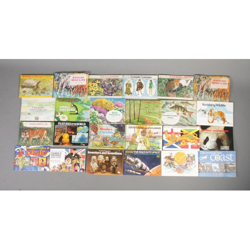 129 - A collection of 24 complete Brooke Bond Tea picture card albums. To include Freshwater Fish, Woodlan... 