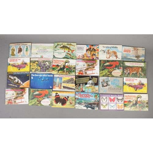 133 - A collection of 24 complete Brooke Bond Tea picture card albums. To include Tropical Birds, History ... 