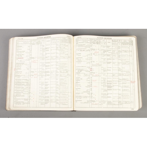 137 - Lloyd's Register of Shipping, 1953-54, United with the British Corporation Register. Two Volumes; A-... 