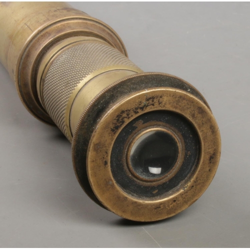 177 - A World War One Pye & Co sighting telescope. No.5 Mark II. Length 54cm.