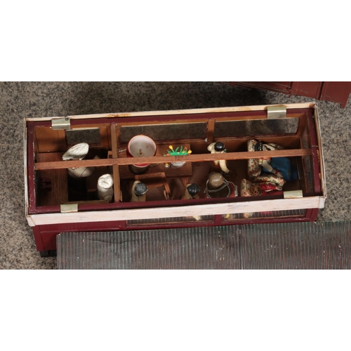 271 - Several model railway rolling stock carriages, possibly G/1 Gauge, to include Lehmann and several sc... 