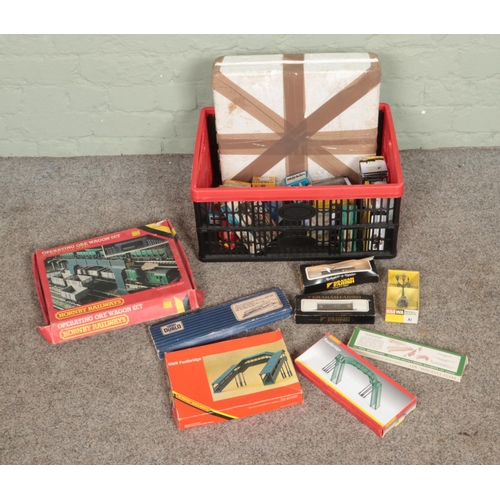 273 - A collection of boxed model railway scenery, track and accessories. To include turntable possibly by... 