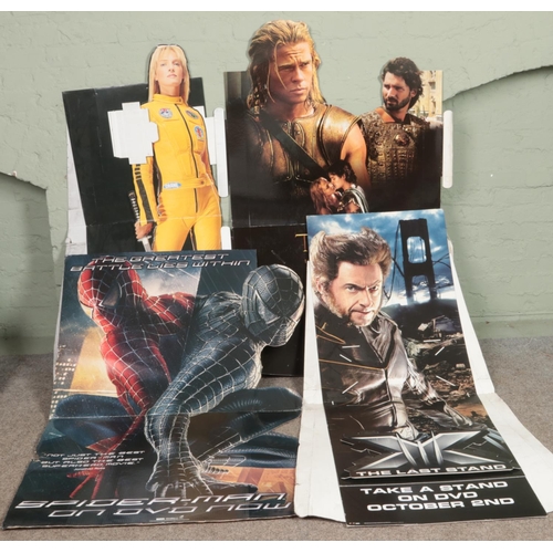 362 - A large collection of movie advertising and point of sale cut outs including examples from X-Men The... 