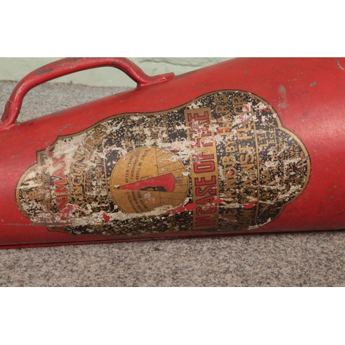 374 - A Minimax 'Type B' fire extinguisher, together with a painted fire bucket and McGregor of Glasgow fi... 