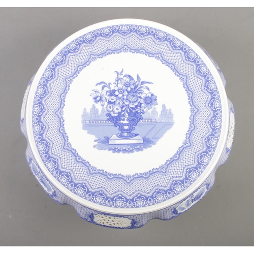 66 - A Limited Edition Spode 'Seasons' pierced footed cake stand, from the Signature Collection. No. 718 ... 