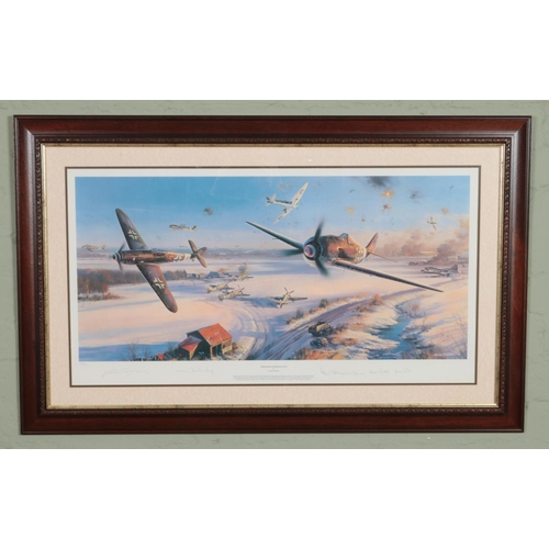 444 - A limited edition Nicolas Trudgian print titled Operation Bodenplatte. Pencil signed limited edition... 