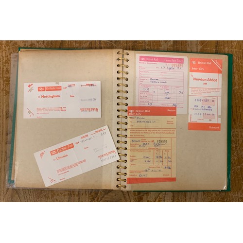 293 - A box of assorted railway books and ephemera to include Platform 5 spotter's guides, photographs and... 