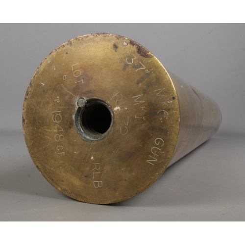 357 - A large artillery shell 

Hx86cm