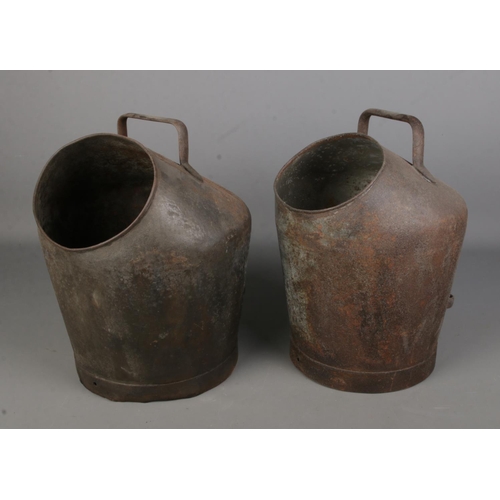 451 - A pair of Dursley Lister milking pails.

Hx39cm