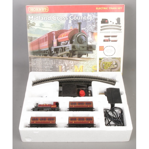 226 - A boxed Hornby 00 gauge Midland Cross Country Electric Train Set.