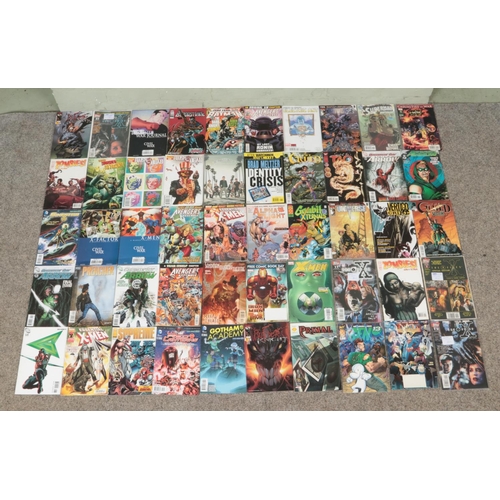 246 - A very large collection of assorted comics, mainly late 90's and 2000's. To include Marvel and DC ex... 