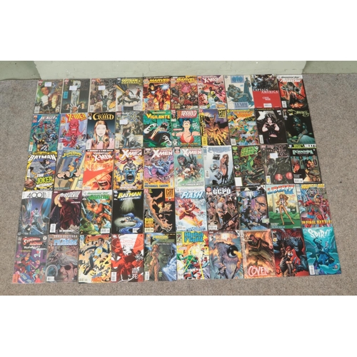 246 - A very large collection of assorted comics, mainly late 90's and 2000's. To include Marvel and DC ex... 