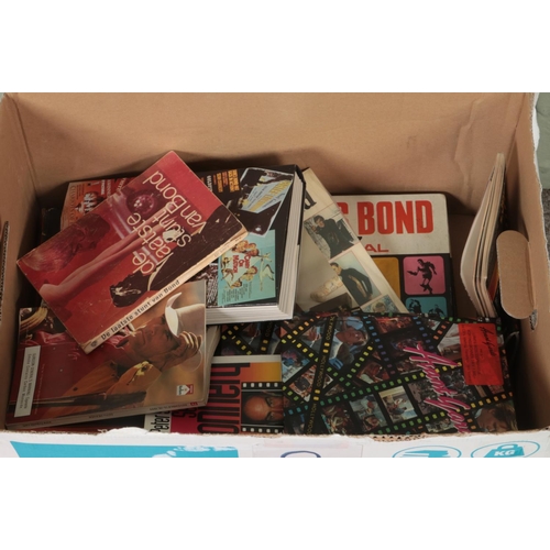 279 - A box of mostly James Bond books.