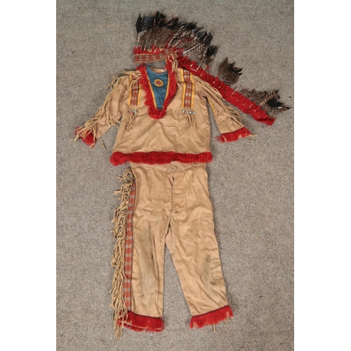 331 - A vintage child Native American Indian costume.