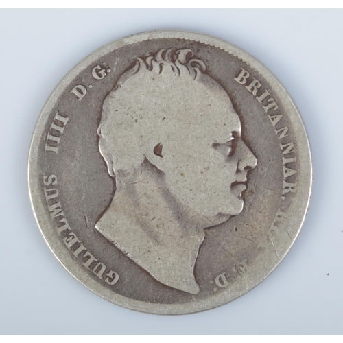 418 - A William IV silver half crown dated 1836.