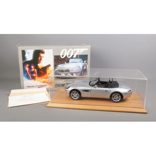 Kyosho 1:12 scale James bond die-cast boxed BMW Z8. with display case & certificate. Serial No 102