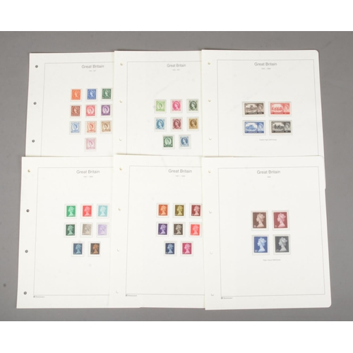 127 - A 1953 - 1970 Westminster mint stamp collection