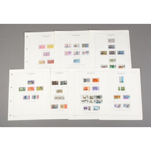 127 - A 1953 - 1970 Westminster mint stamp collection