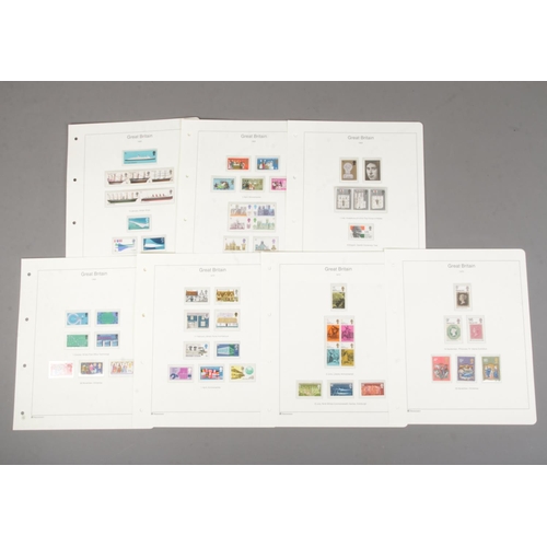 127 - A 1953 - 1970 Westminster mint stamp collection