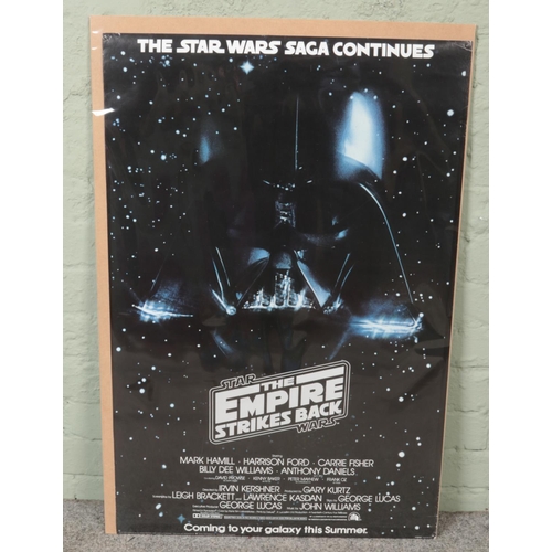 153 - A Star Wars 'The Empire Strikes Back' film poster. (94cm x 63cm)