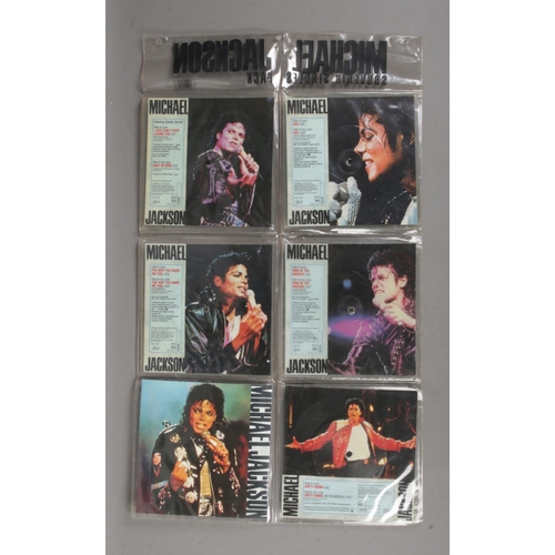 129 - Michael Jackson picture disc Souvenir Singles Pack released in 1988.