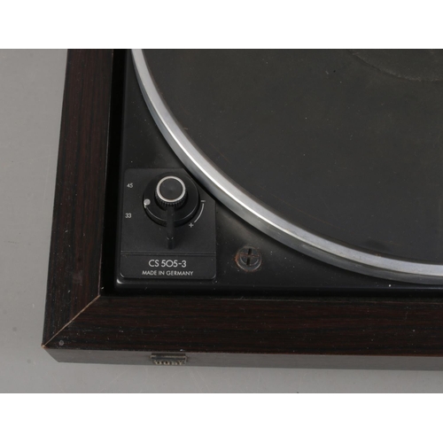 332 - A Dual CS 505-3 record turntable.