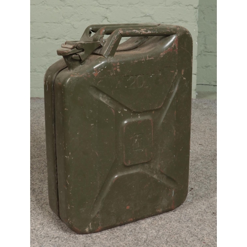 387 - A vintage 20L jerry can.