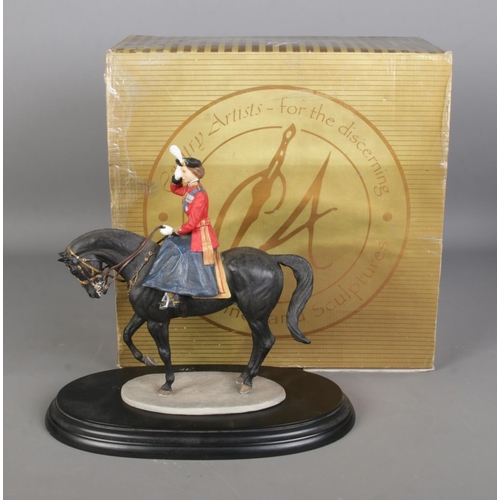 118 - A boxed limited edition Country Artists Golden Jubilee figure titled Trooping the Colour by Rob Dona... 