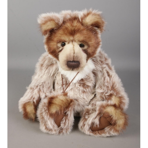 49 - A Charlie Bears jointed teddy bears titled Diesel designed by Isabelle Lee. (CB093854B)