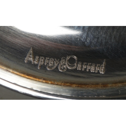 441 - A pair of silver specimen vases by Asprey & Garrard. Assayed London 2000. Stamped Asprey & Garrard t... 