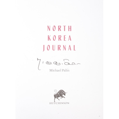 138 - Three signed books to include Michael Palin 'North Korea Journal', Mortimer and Whitehouse 'Gone Fis... 