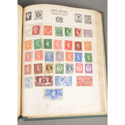 158 - A collection of assorted world stamps to include Victorian Penny Red (with date stamp for 1866), Chi... 