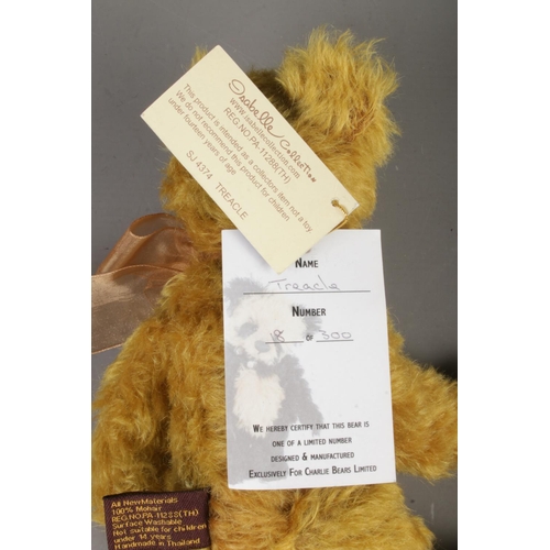 20 - A Limited Edition Charlie Bears jointed teddy bears named Treacle from the Isabelle Collection desig... 