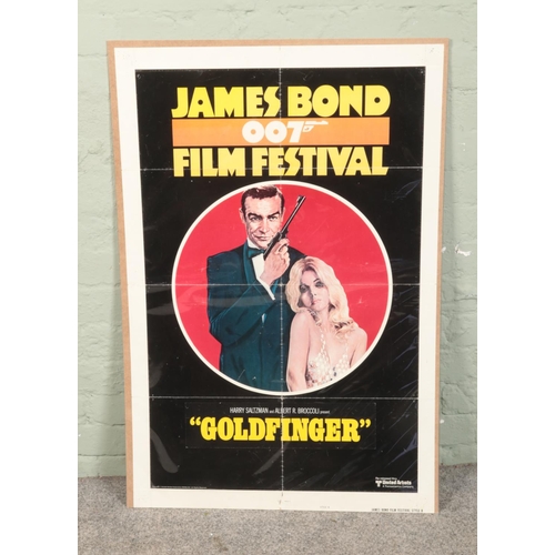 301 - A 1970's James Bond 007 Film Festival paste over 