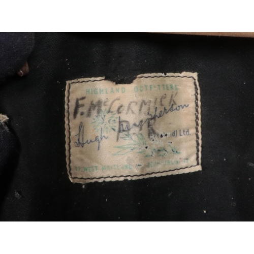 313 - Four Scottish military band jackets. Two Hugh Macpherson examples.