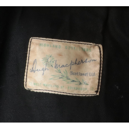 313 - Four Scottish military band jackets. Two Hugh Macpherson examples.