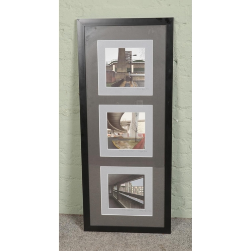 386 - Mandy Payne (b.1964) three framed limited edition prints of Sheffield landscapes. Includes 'Out of T... 