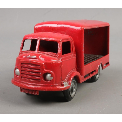 477 - A Mettoy (pre-Corgi) diecast 1:43 scale promotional model Commer Milk deliver van, in red 'CWS Soft ... 