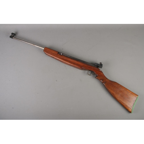 441 - Hammerli Model 420 .177 air rifle, 18inch barrel with Millard Bros rear sight, serial number 3348. F... 