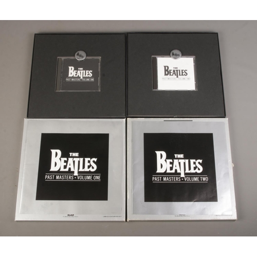 108 - The Beatles for HMV; Two Limited Edition box sets; Past Masters Volumes 1 & 2 on compact disk. With ... 