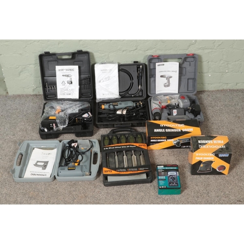 A collection of mostly Tooltec and Performance Power tools to include