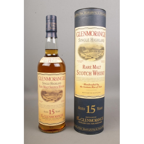 463 - A bottle of Glenmorangie 15 Year Old Rare Malt Scotch Whisky, 43% vol, 70cl in card tube