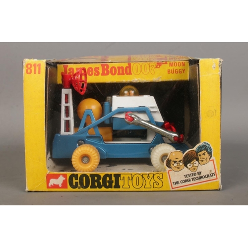 486 - A boxed Corgi 811 diecast model: James Bond 007 'Diamonds are Forever' Moon Buggy with seated James ... 