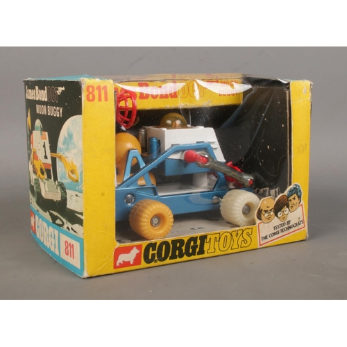 486 - A boxed Corgi 811 diecast model: James Bond 007 'Diamonds are Forever' Moon Buggy with seated James ... 