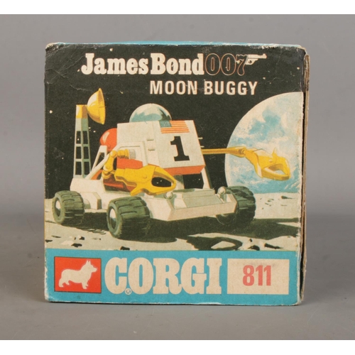 486 - A boxed Corgi 811 diecast model: James Bond 007 'Diamonds are Forever' Moon Buggy with seated James ... 